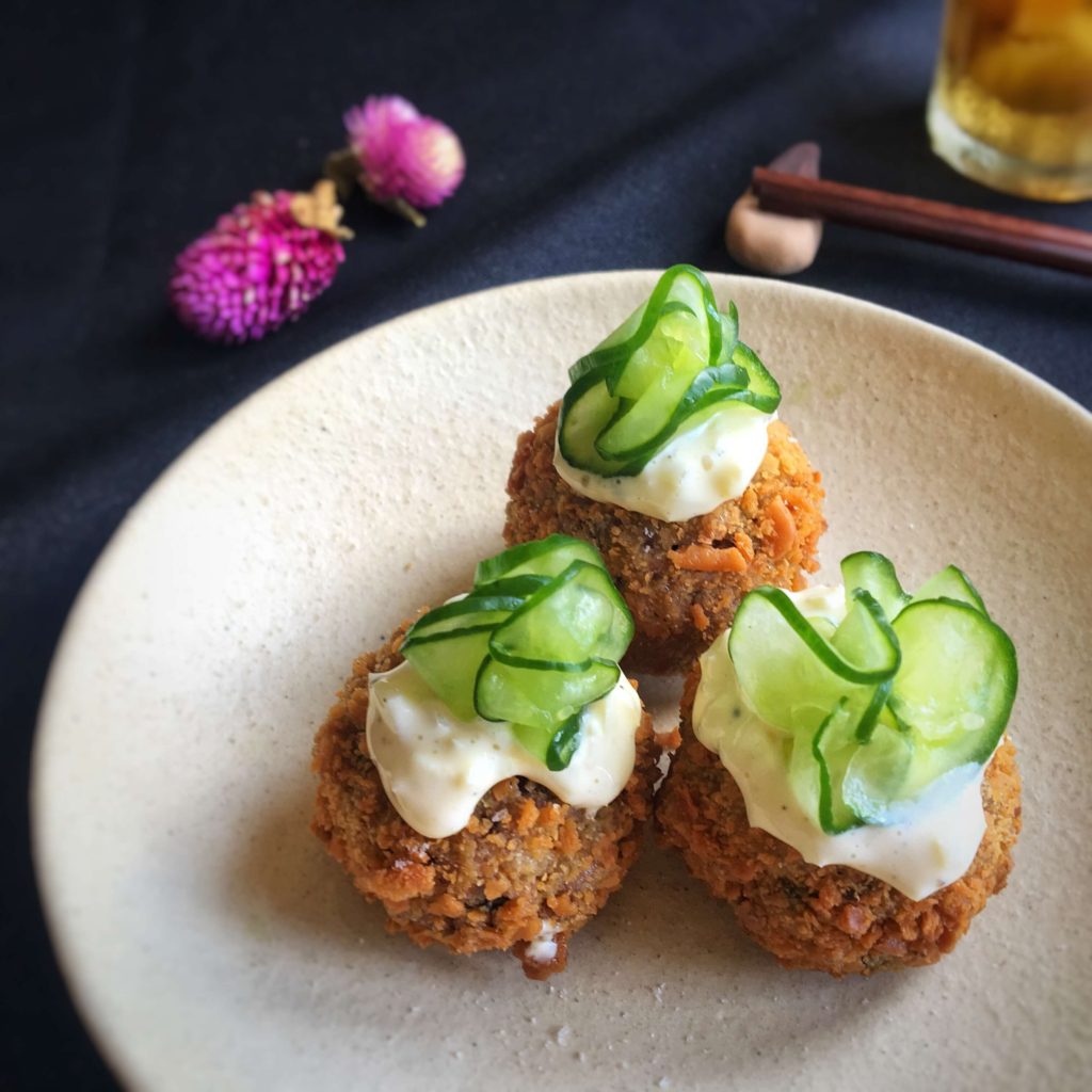 【蘇打餅炸什錦米球 】媽媽深夜食堂 !