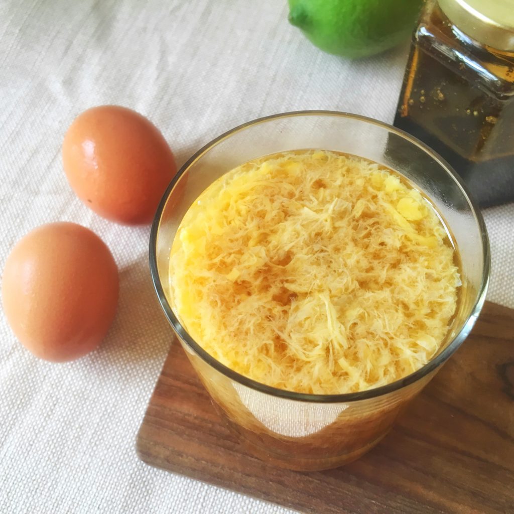 【麥芽糖蛋黃熱飲】解咳嗽良方，蛋蜜汁般的口感